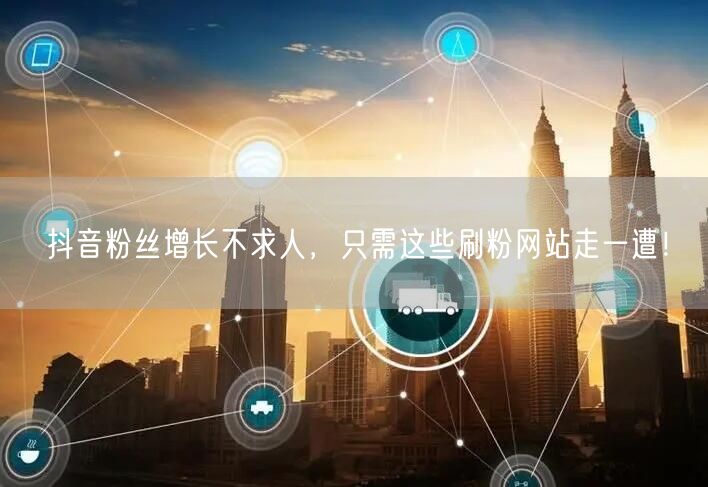抖音粉丝增长不求人,只需这些刷粉网站走一遭!