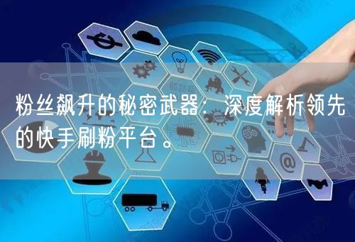 粉丝飙升的秘密武器:深度解析领先的快手刷粉平台。