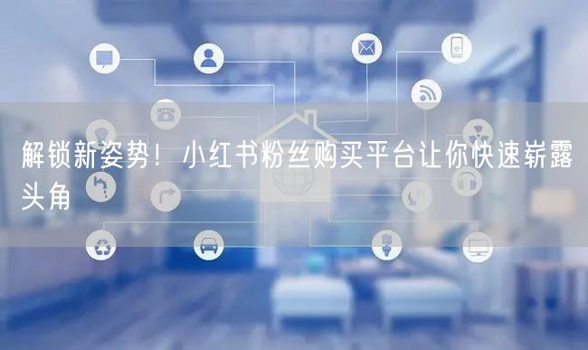 解锁新姿势!小红书粉丝购买平台让你快速崭露头角